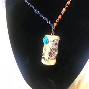 Cork necklace
